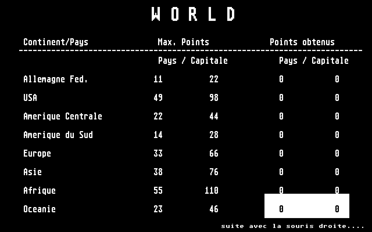 World atari screenshot
